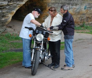 Classic motorcycles have a British accent at the 33rd BBC Rally and Show Image